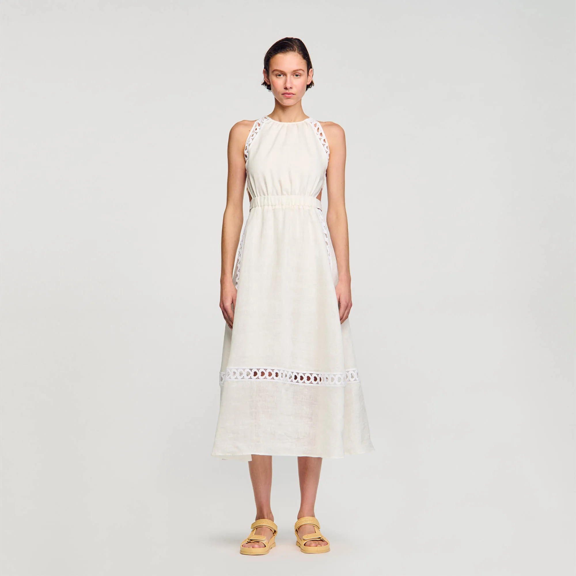 Linen Maxi Dress