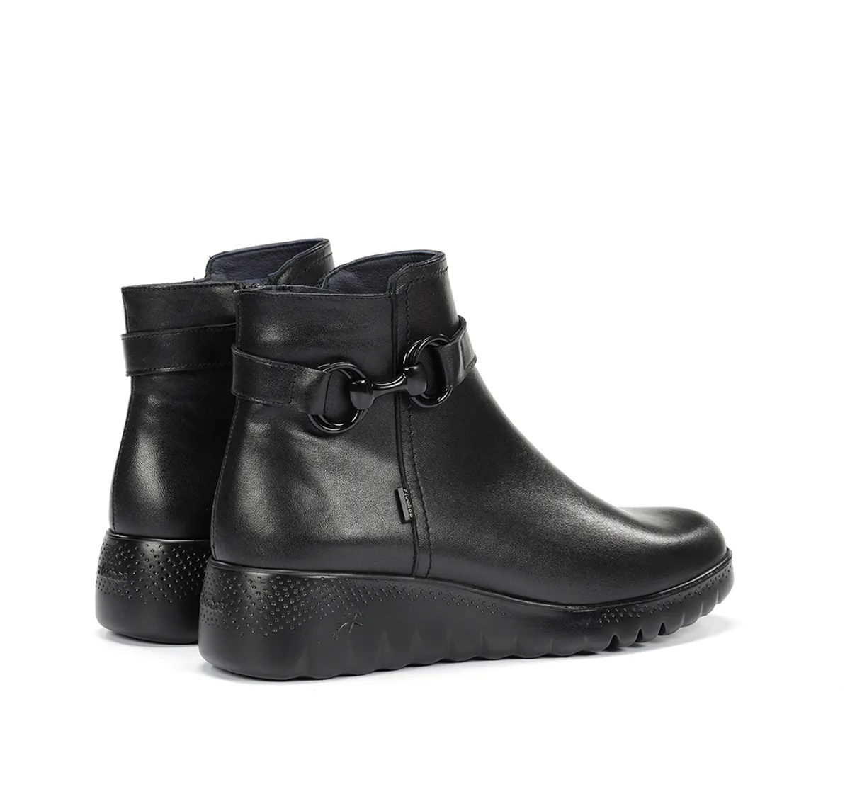 LIVE F2101 Black Ankle Boot