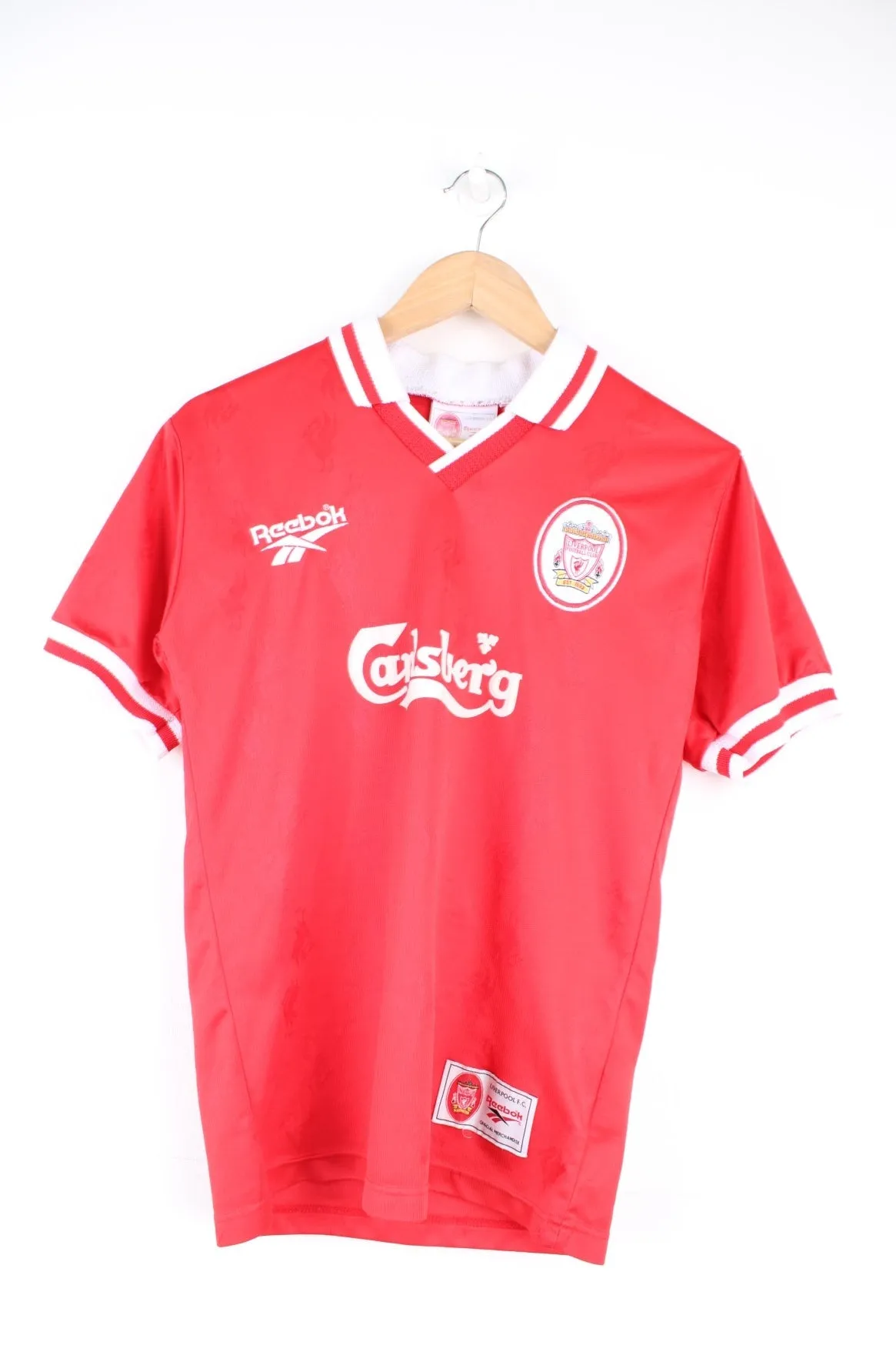 Liverpool 1996-1998 Home Football Top