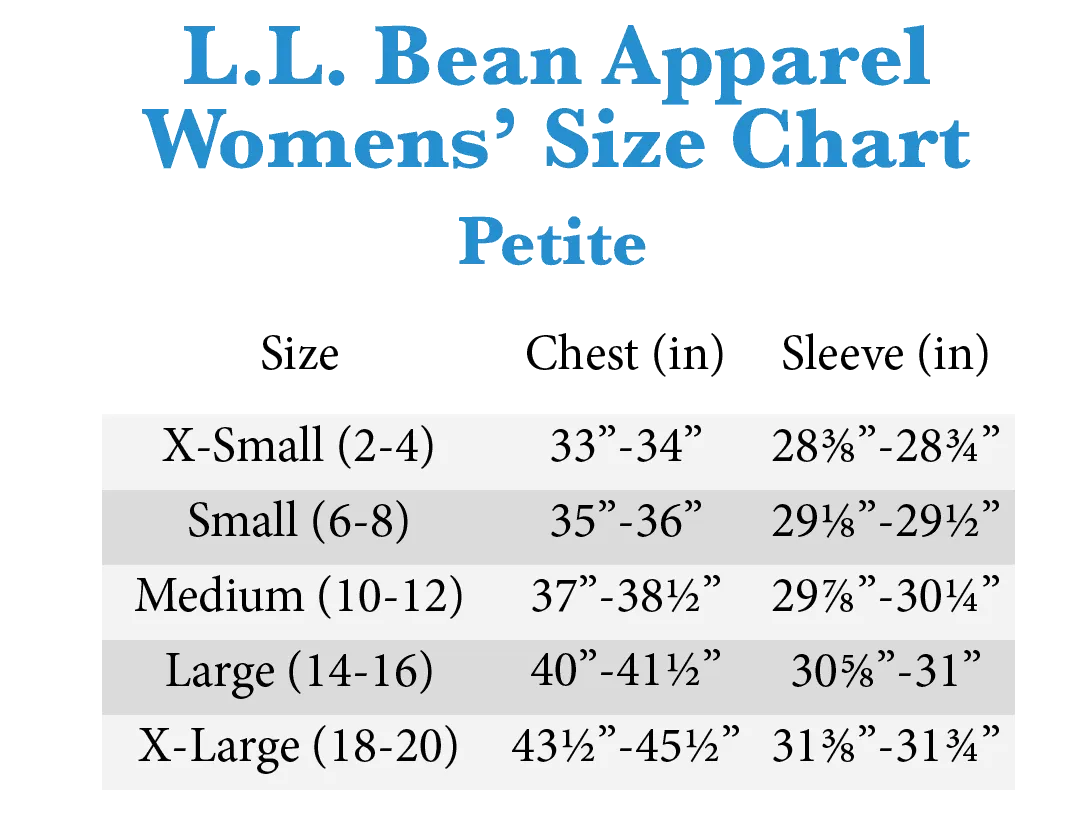 L.L.Bean Signature Chamois Tunic Pattern