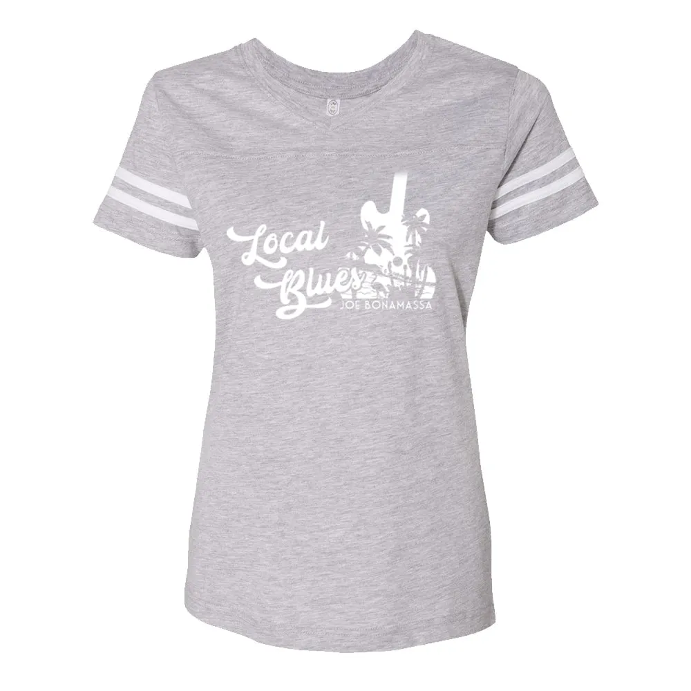 Local Blues Football V-Neck (Women)