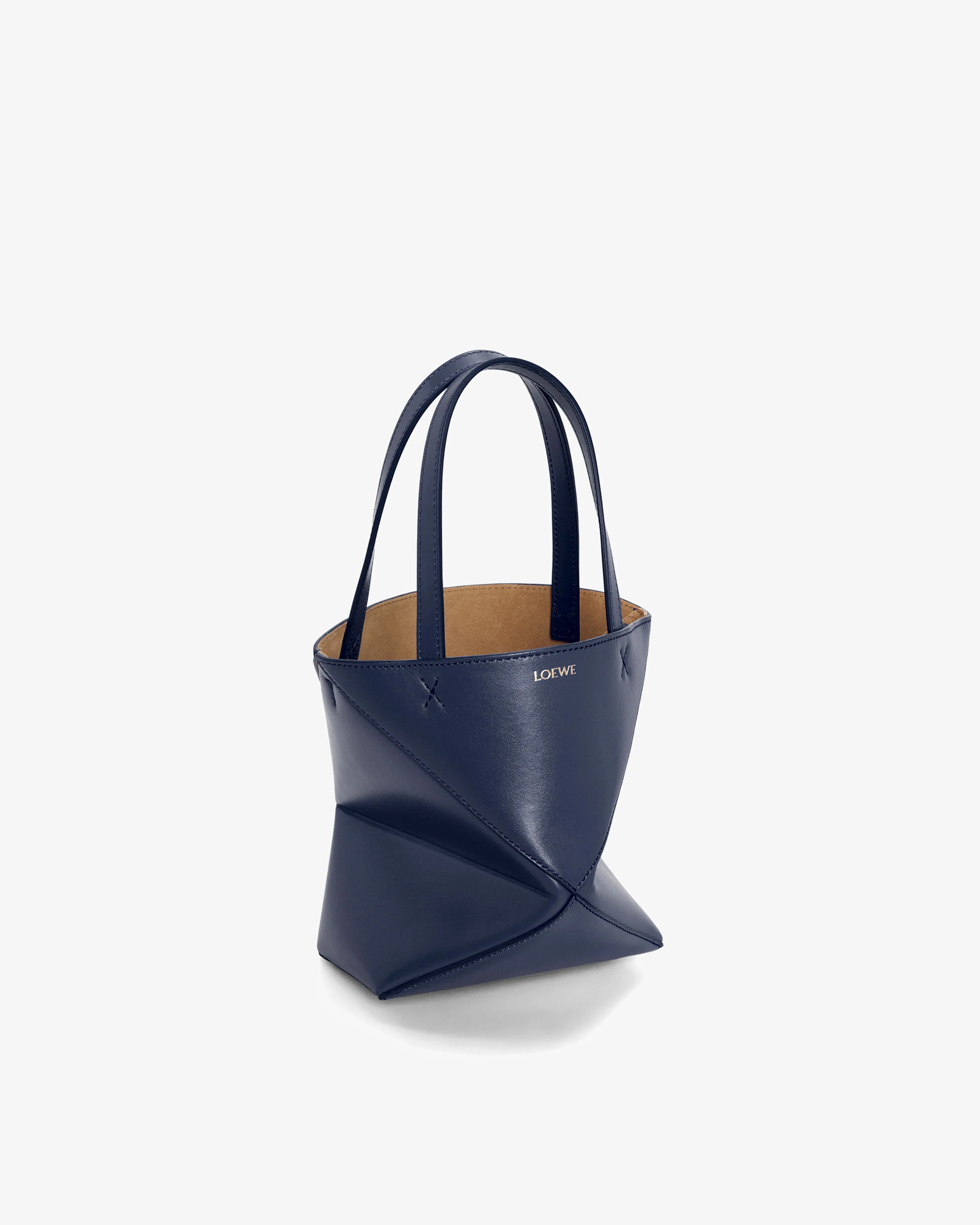 Loewe Women's Puzzle Fold Tote Mini  Abyss Blue