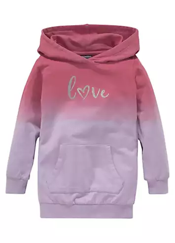 Long Gradient Hoodie by Kidsworld | Look Again
