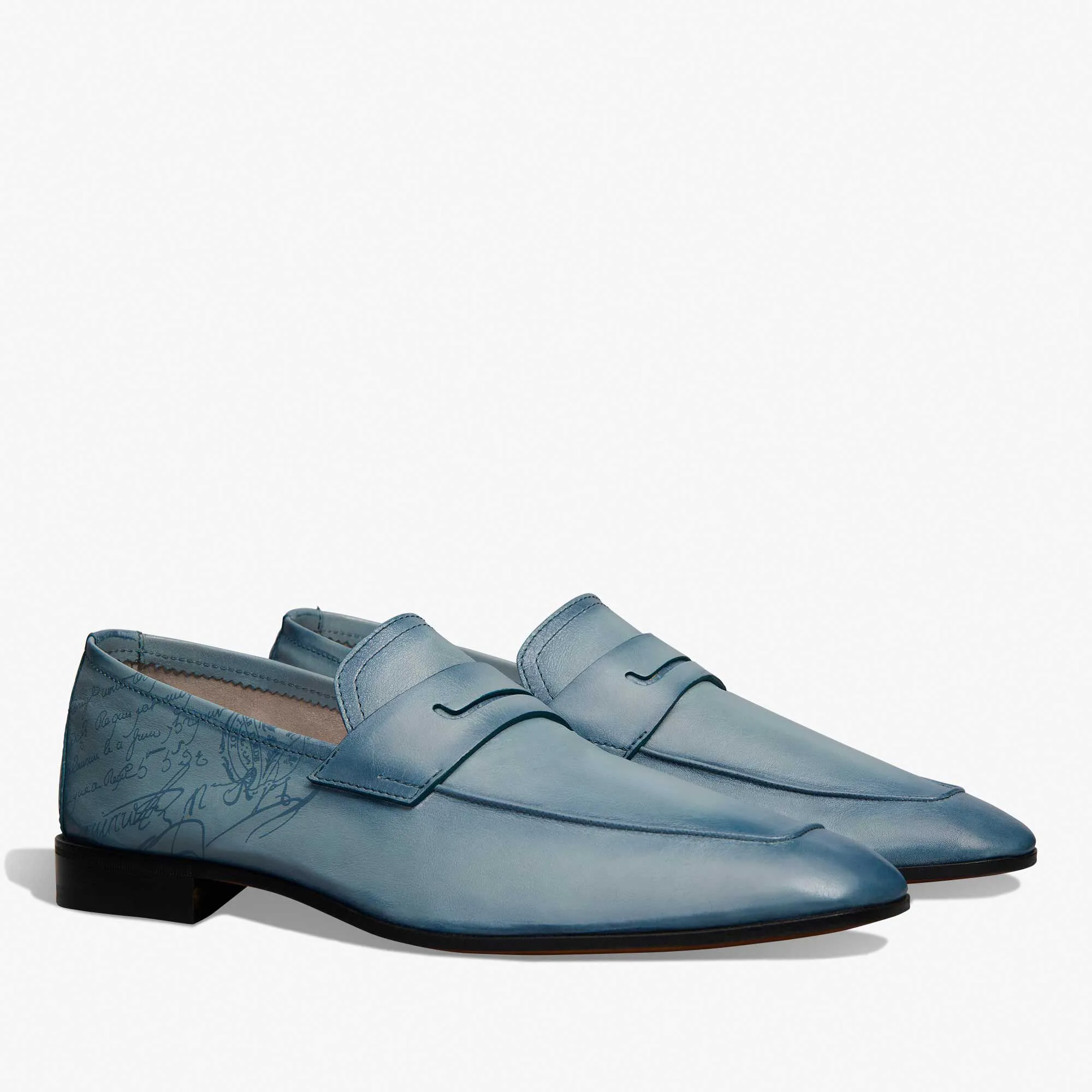 Lorenzo Scritto Kangaroo Leather Loafer
