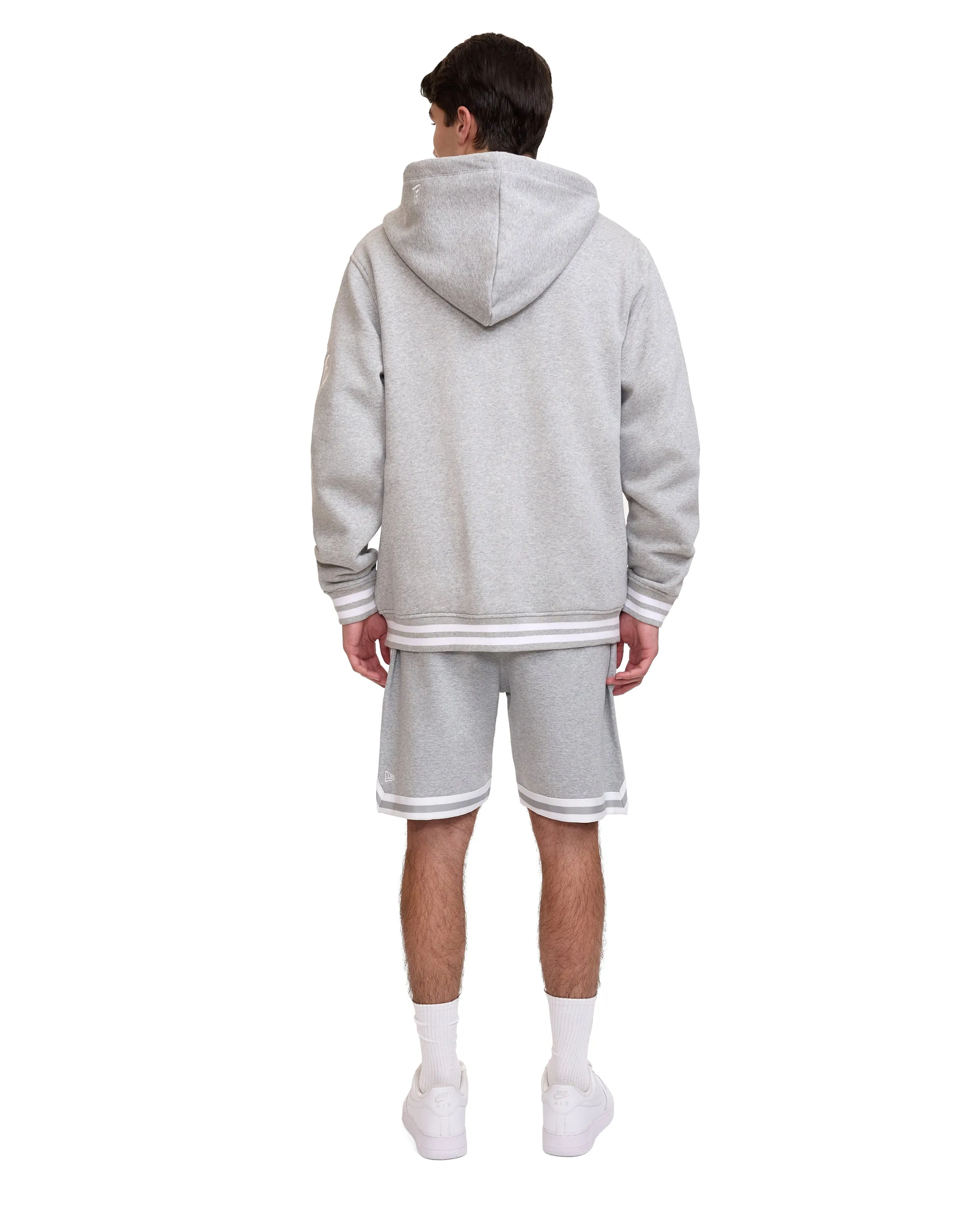 Los Angeles Lakers Gray Logo Select Full-Zip Hoodie