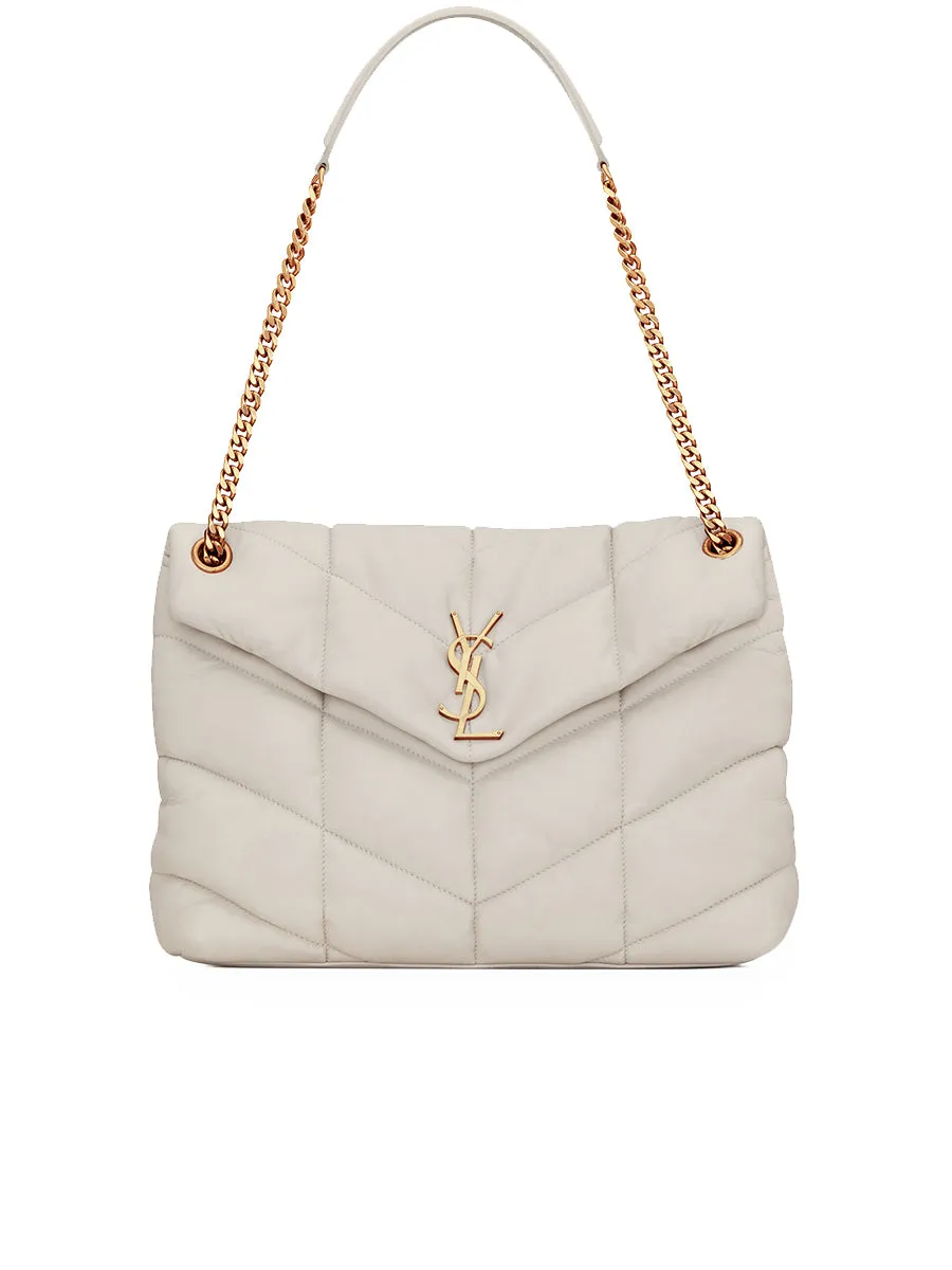Loulou Puffer Medium Chain Bag in Quilted Lambskin
