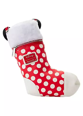 Loungefly Disney Minnie Cosplay Christmas Stocking Cross Body Bag | Kaleidoscope