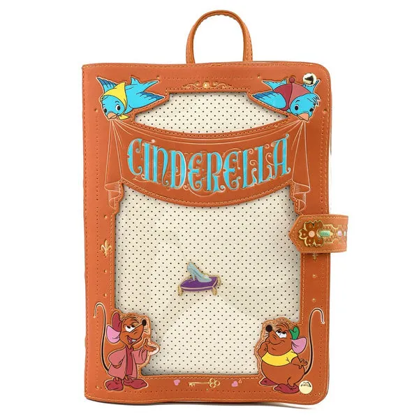 Loungefly x Disney Cinderella Pin Trader Backpack