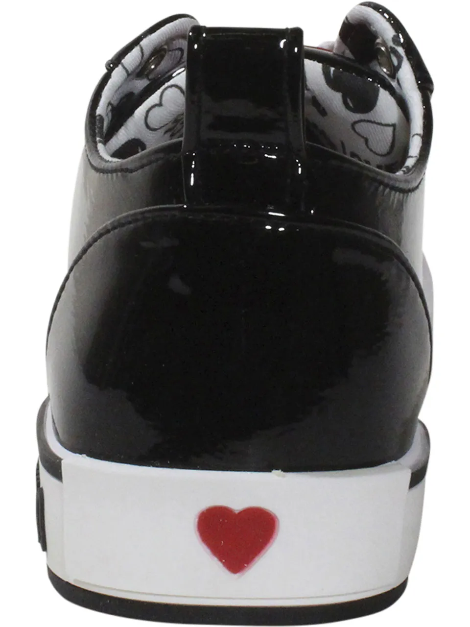 Love Moschino Women's Low Top Sneakers Black Sz: 10 JA15372G0BJG0000