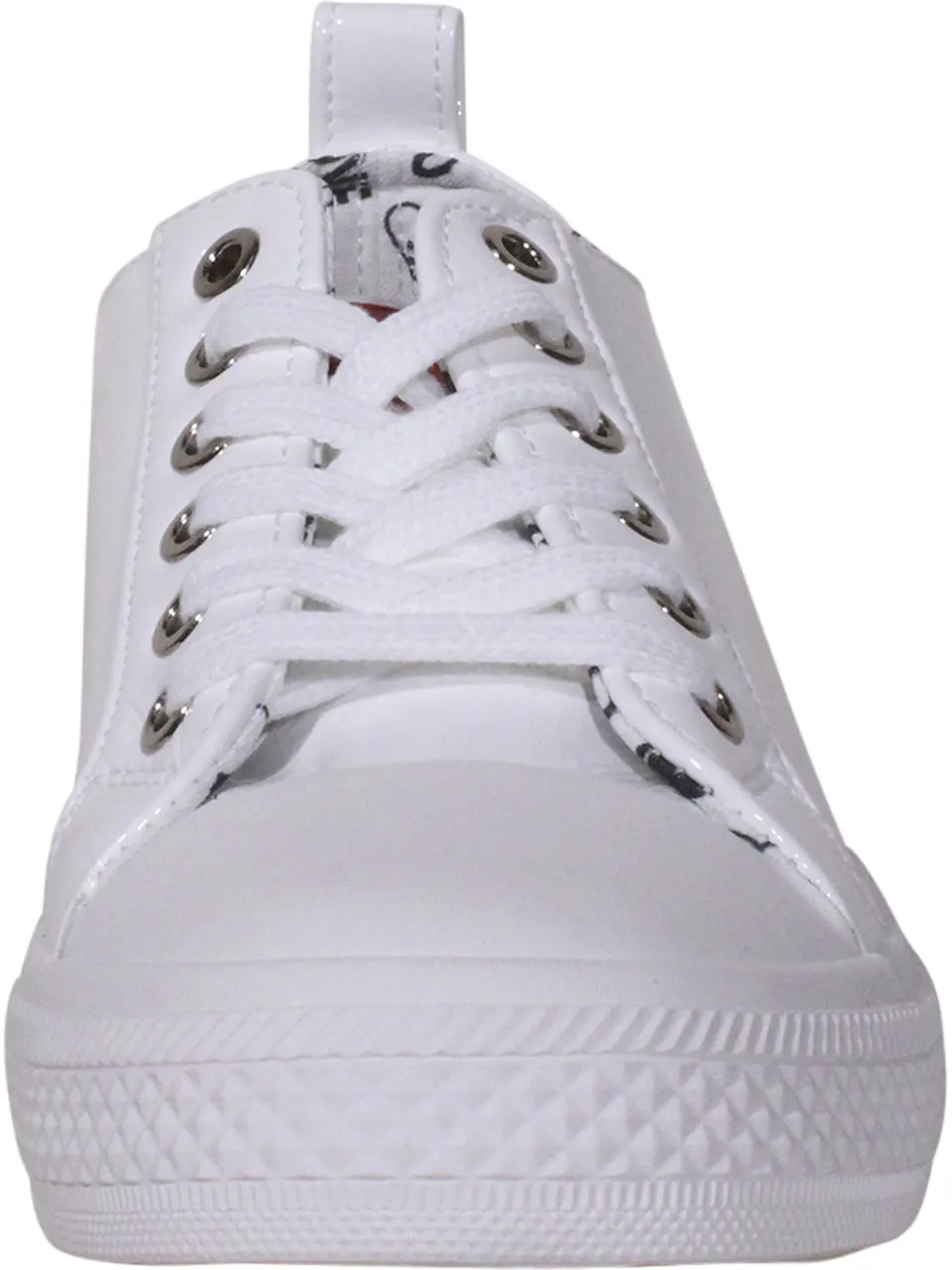 Love Moschino Women's Low Top Sneakers White Sz: 8 JA15372G0BJG0100