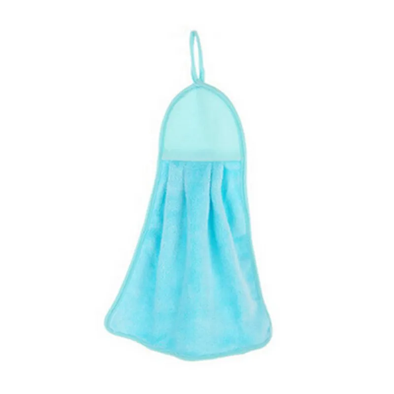 Lovely Cartoon Children Hand Dry Towel Kids Kitchen Bathroom Kid Soft Plush Fabric Hang Towels SM6