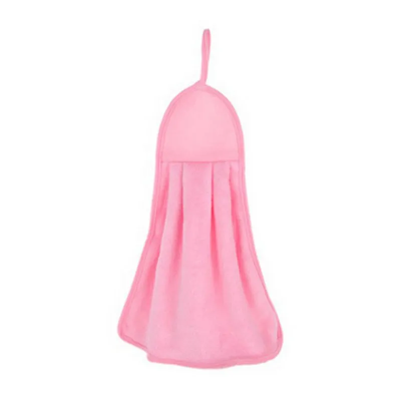 Lovely Cartoon Children Hand Dry Towel Kids Kitchen Bathroom Kid Soft Plush Fabric Hang Towels SM6