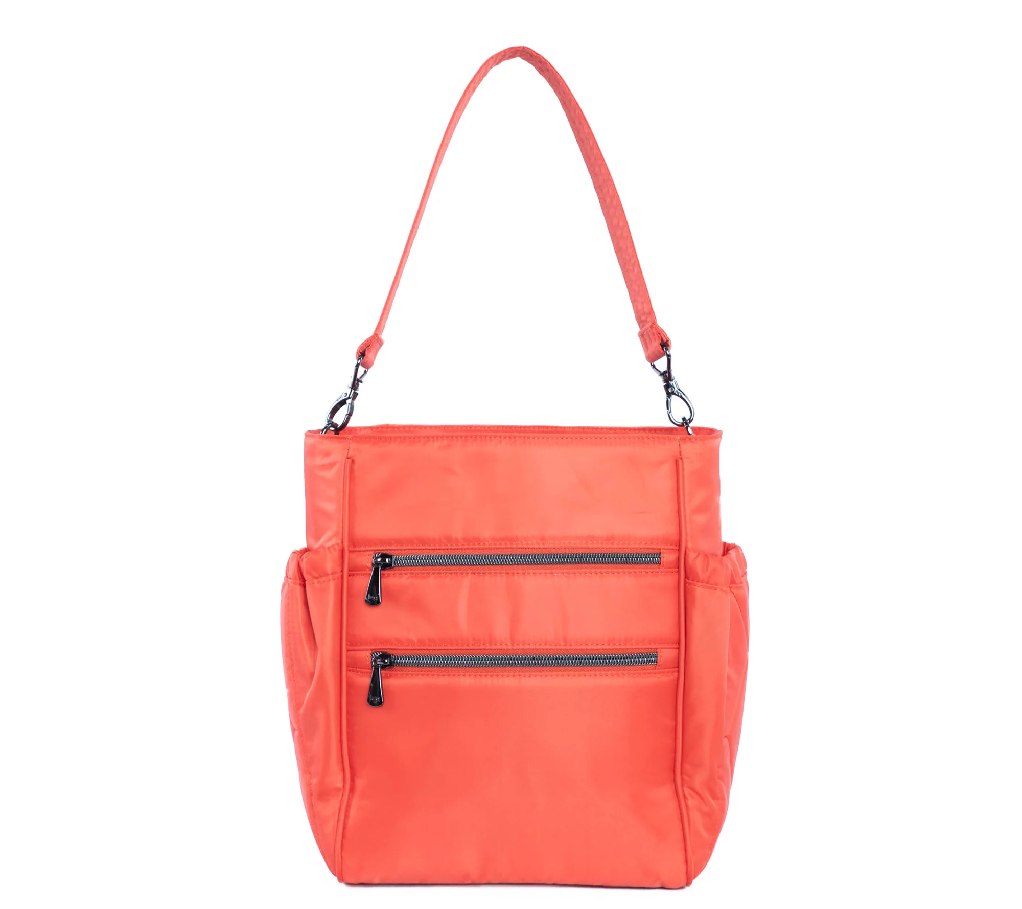 Lug Classic N/S Shoulder Bag with Crossbody Strap - Toss
