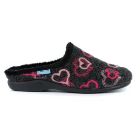 Lunar Hearts Mule Slipper