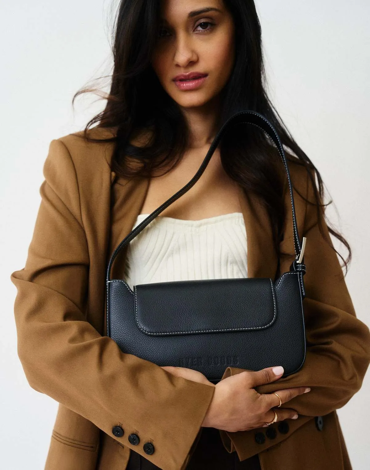 Luxe Mini Shoulder Bag w/ Buckle