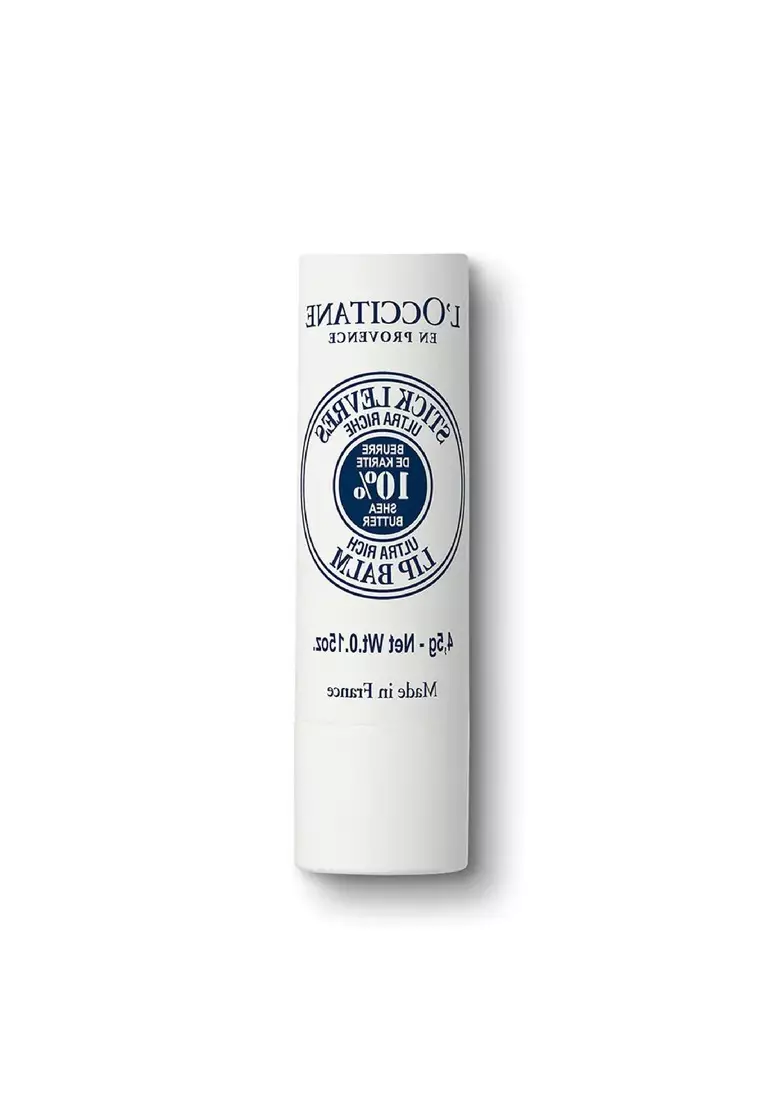L'Occitane L'Occitane Shea Butter Ultra Rich Lip Balm Stick 4.5g Skincare Natural
