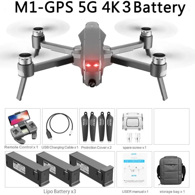 M1 Pro 2 drone 4K 6K HD Camera Professional GPS 5G WIFI 2-Axis Gimbal