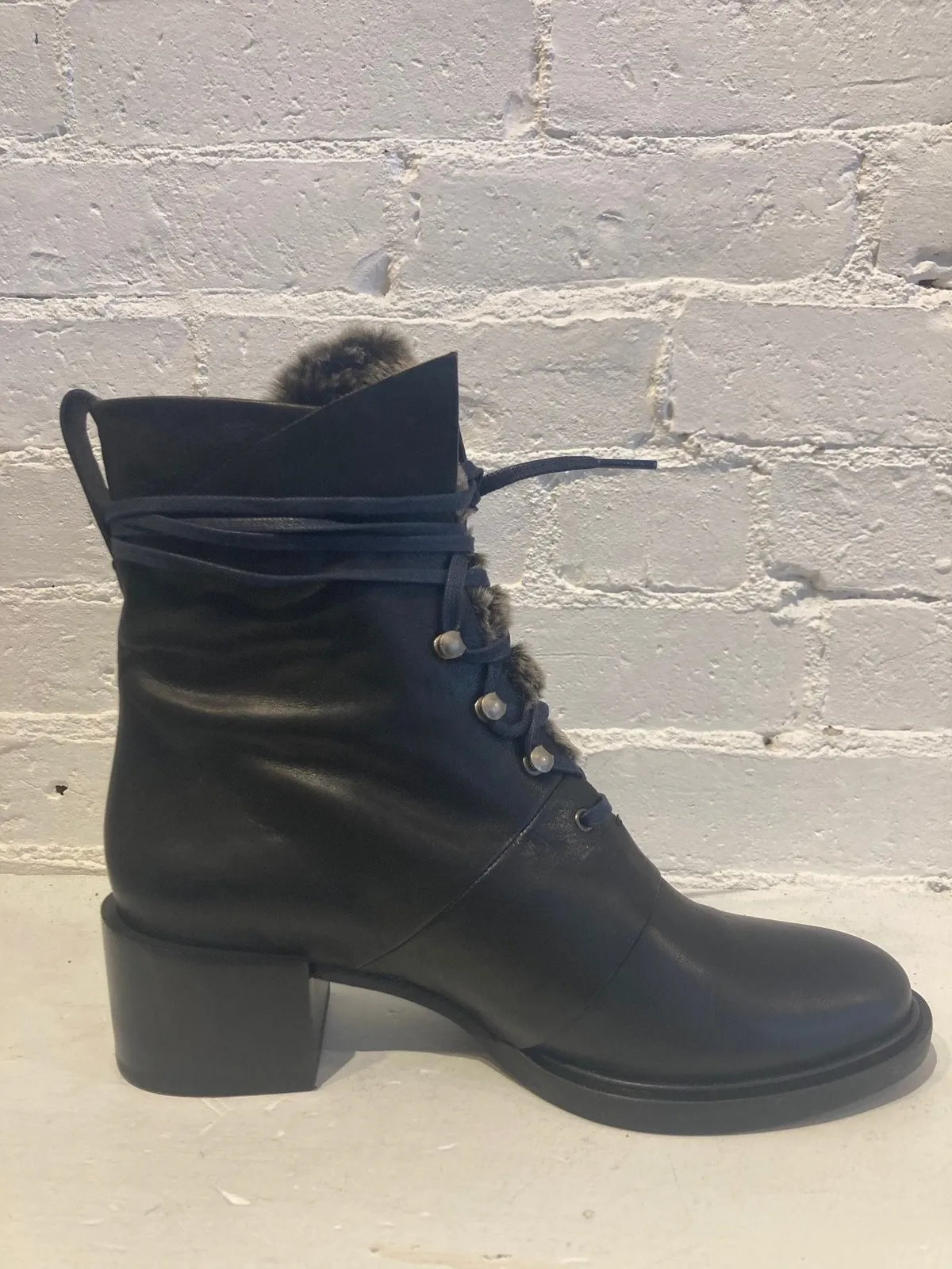 Mack Heeled Boot - Black