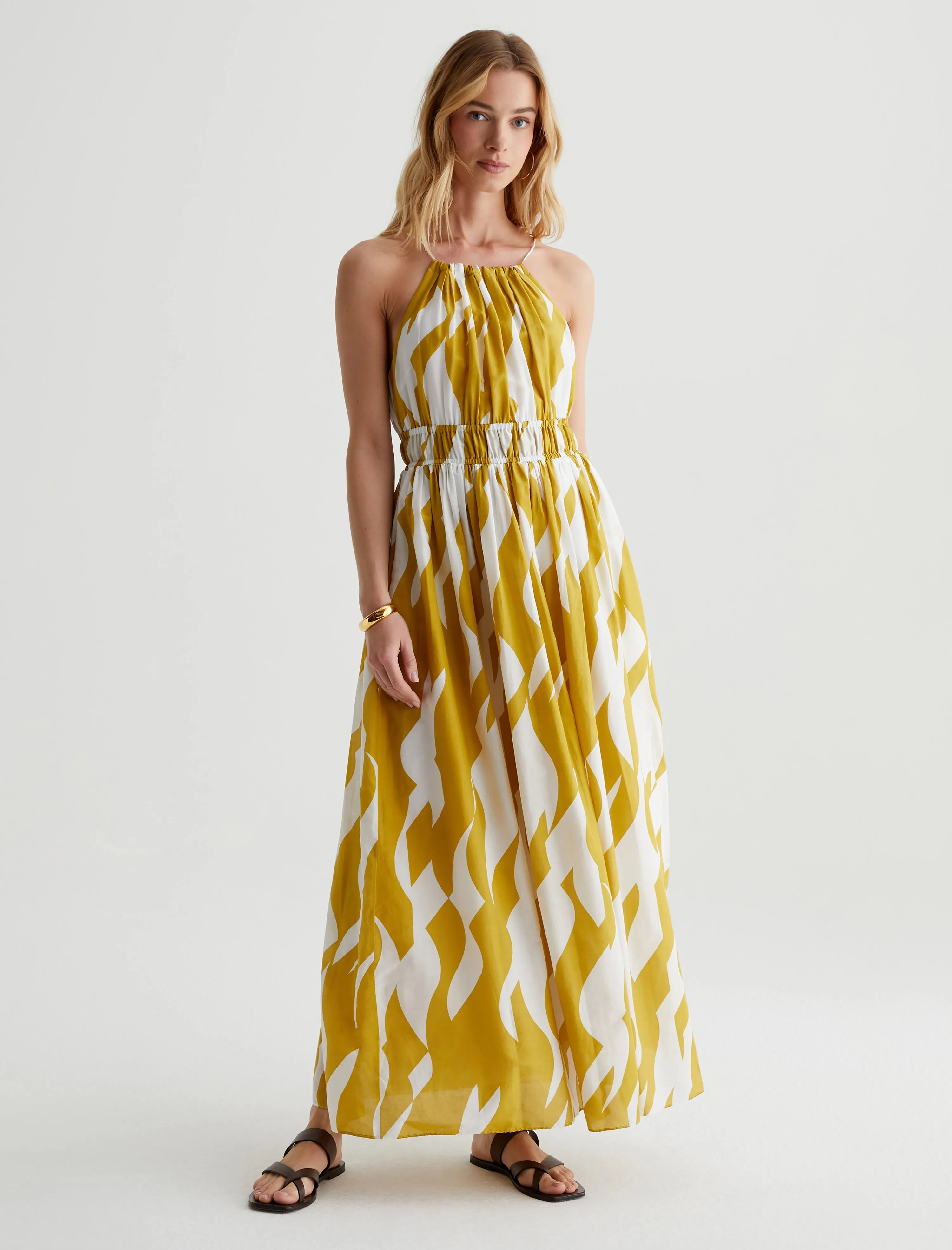     Maelle Dress   Shirred Dress  