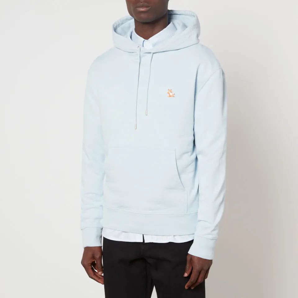 Maison Kitsuné Chillax Patch Cotton-Jersey Hoodie - L | Coggles