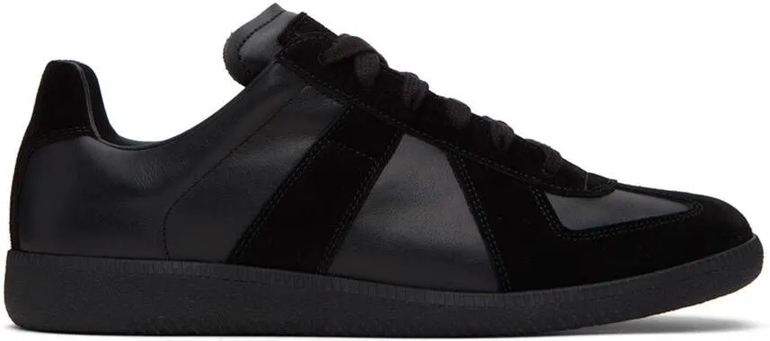 Maison Margiela Black Replica Sneakers