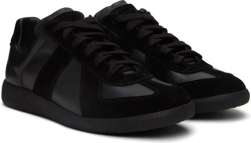 Maison Margiela Black Replica Sneakers