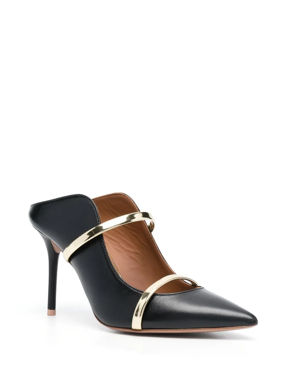 Malone Souliers    Malone Souliers Maureen 85 Leather Stiletto Mules