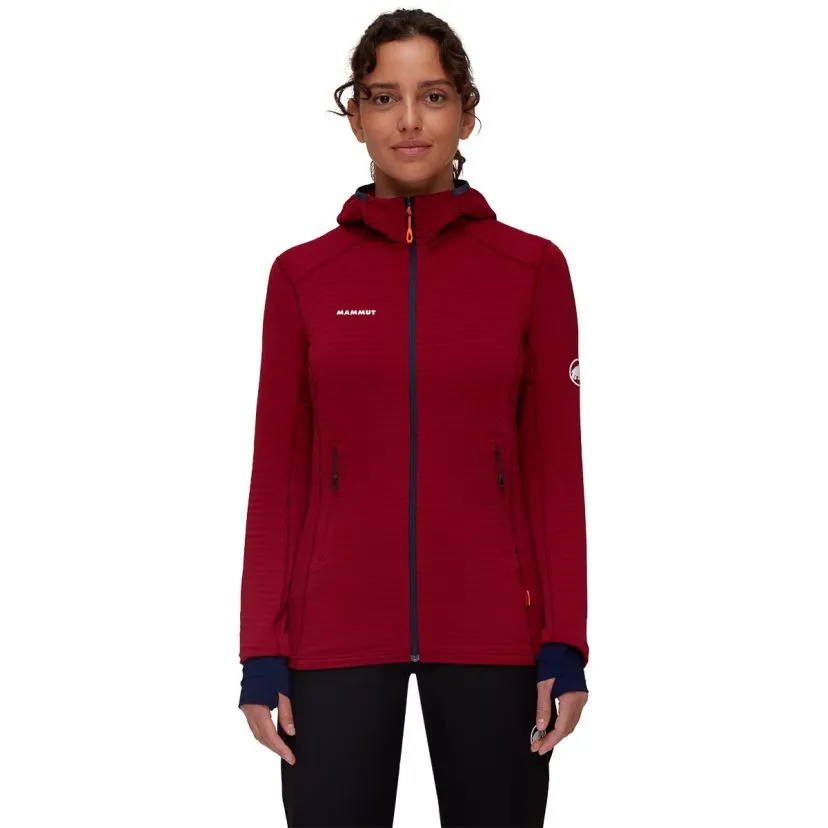 Mammut Taiss Light ML Hooded Jacket Women women's technical polar fleece
