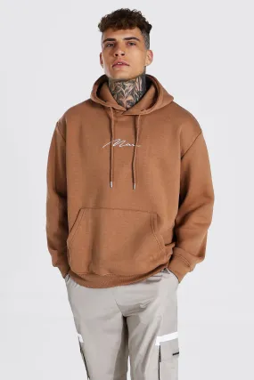 Man Signature Oversized Hoodie