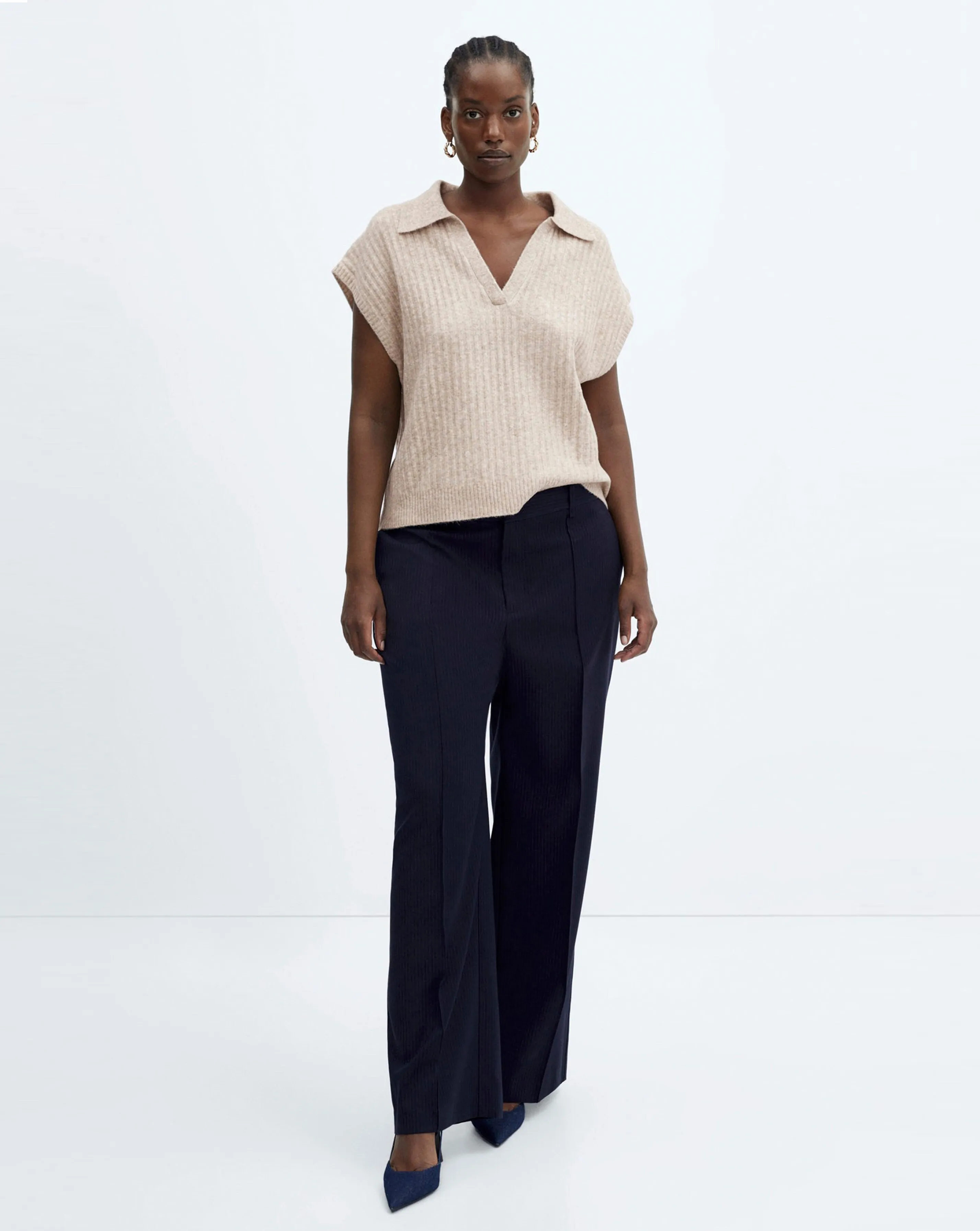 Mango Knitted Vest | Simply Be