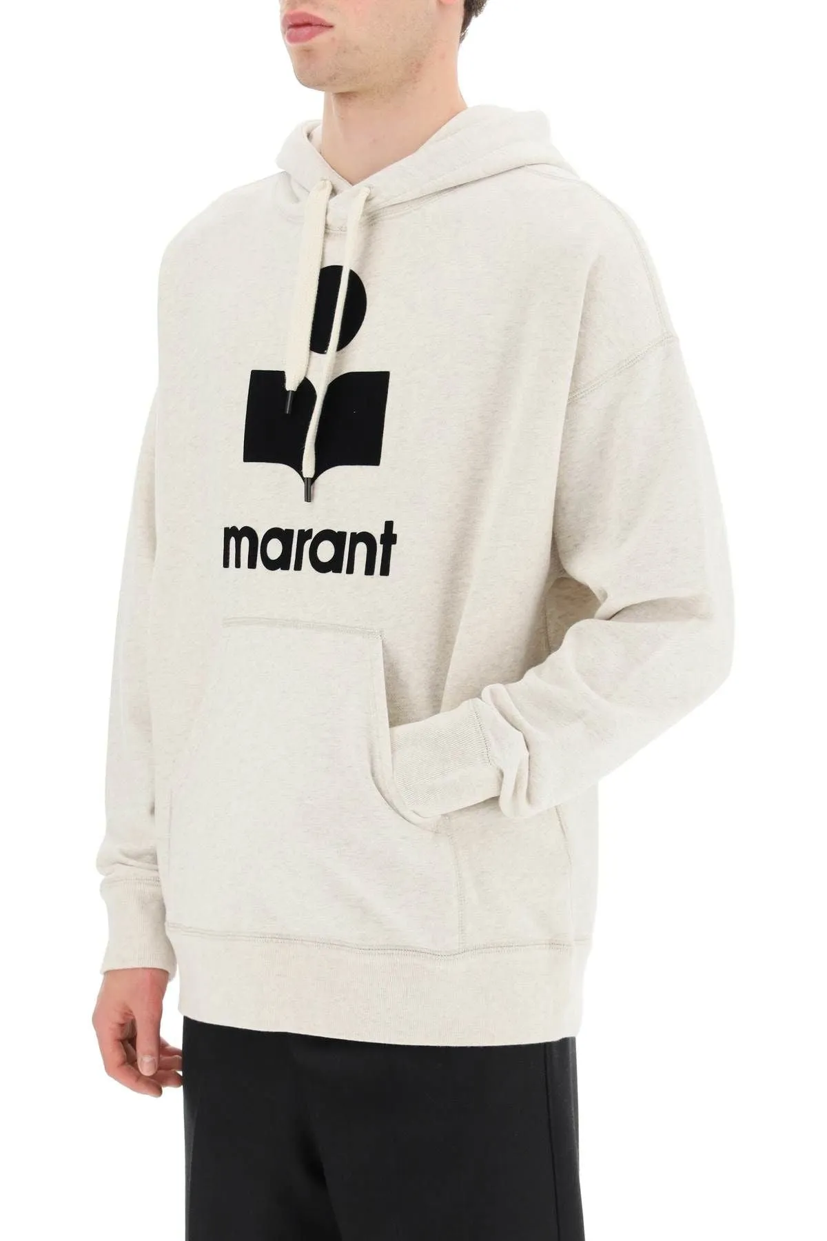 Marant    Marant 'Miley' Hoodie With Flocked Logo