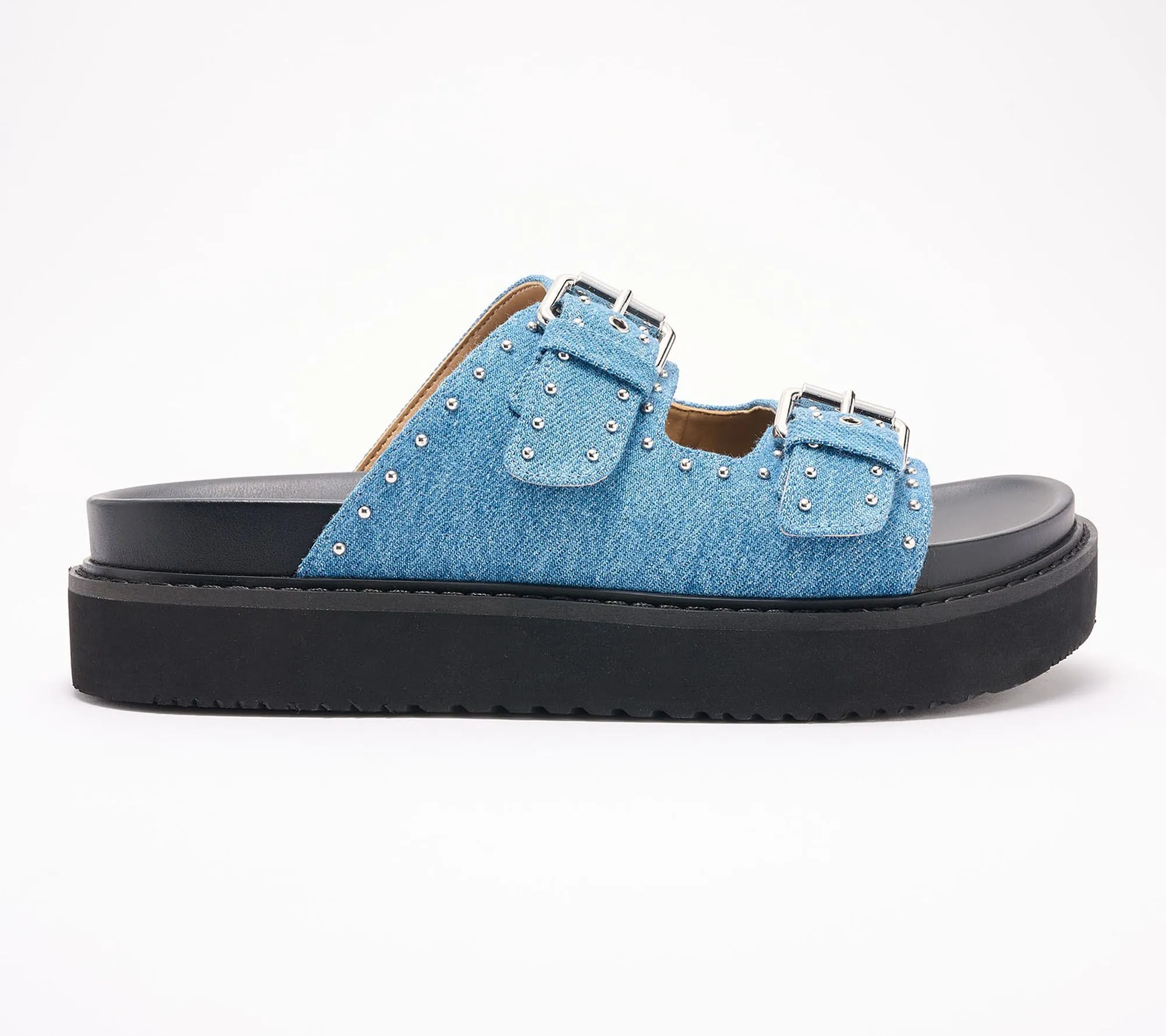 Marc Fisher LTD Leather or Suede Slide Sandals - Agusta2