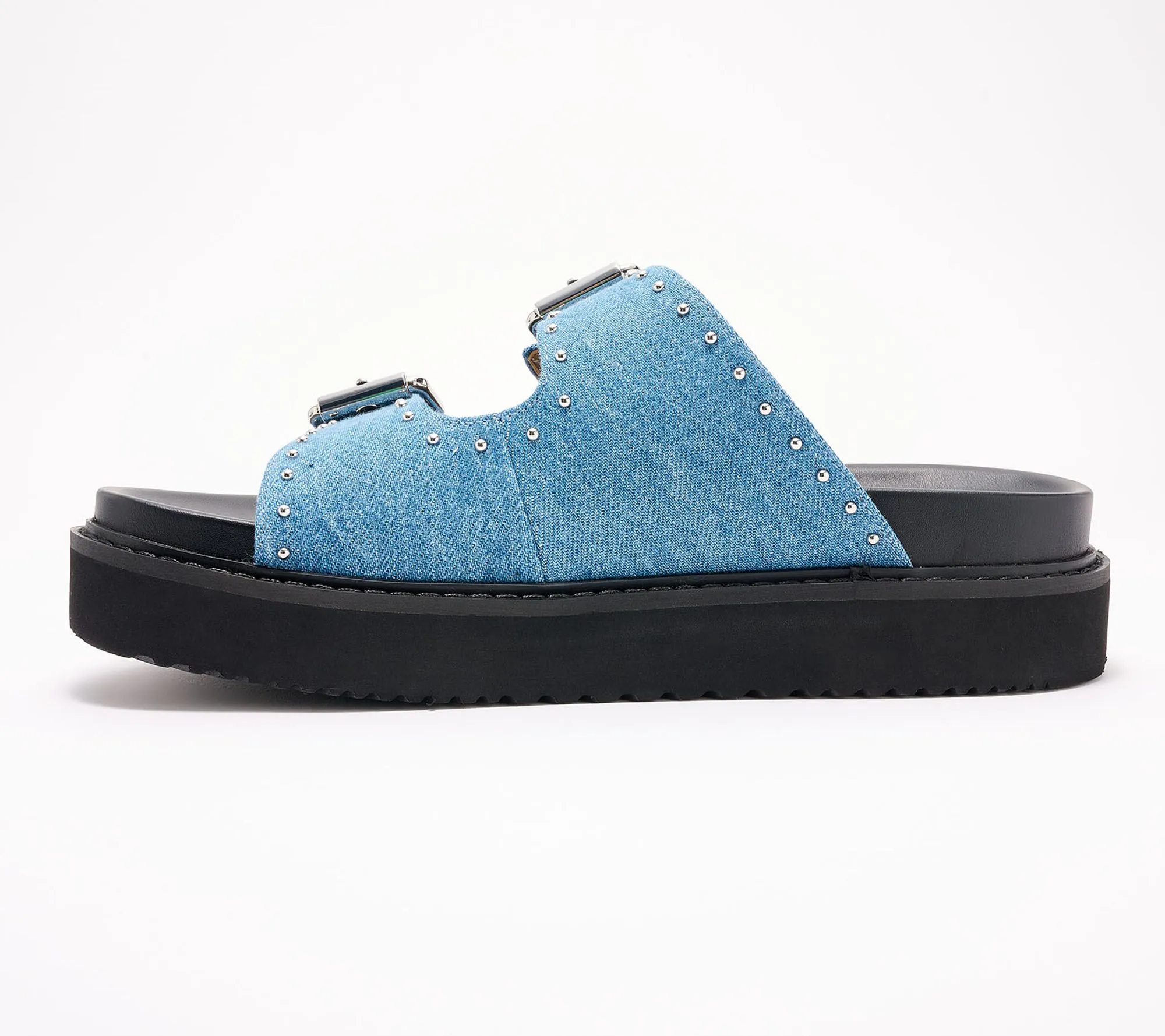 Marc Fisher LTD Leather or Suede Slide Sandals - Agusta2