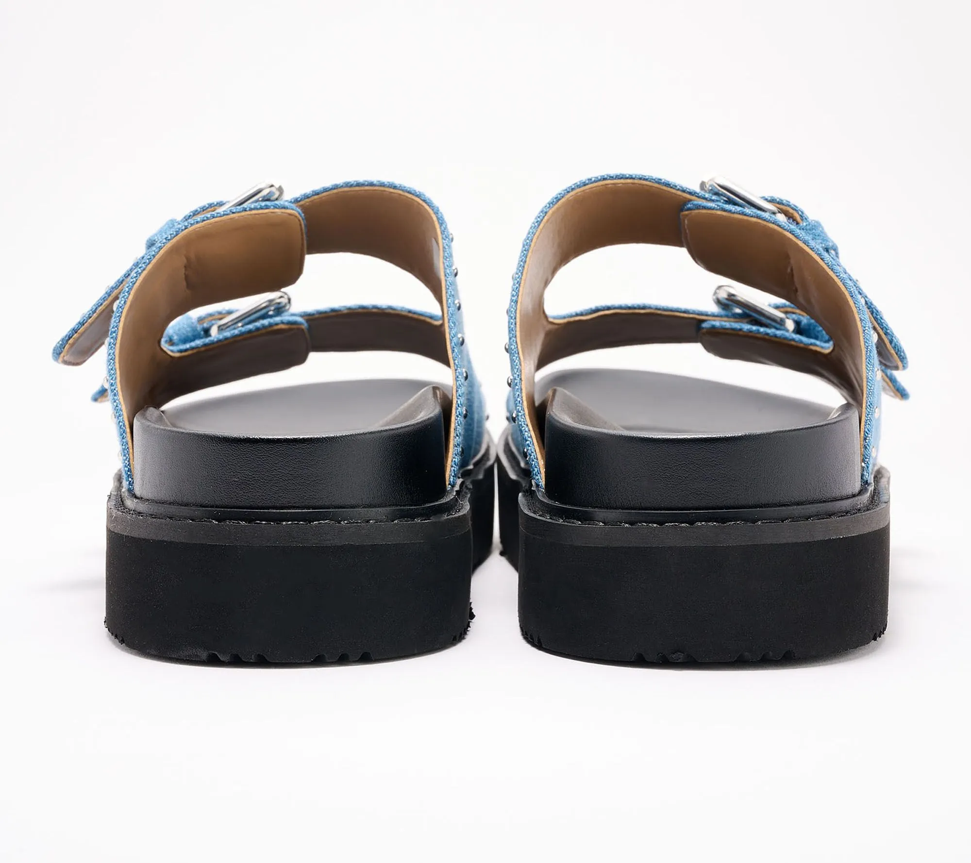 Marc Fisher LTD Leather or Suede Slide Sandals - Agusta2