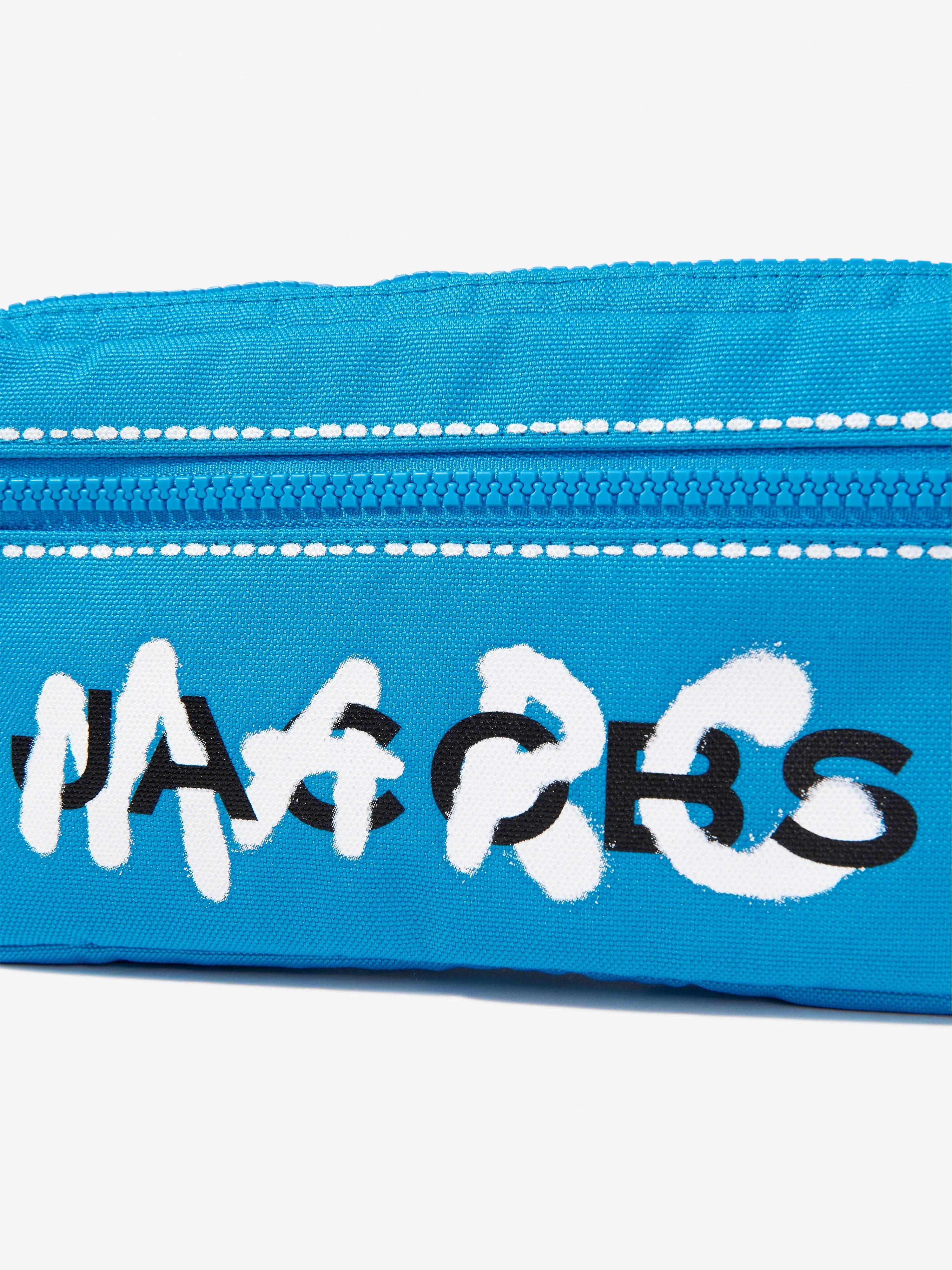 MARC JACOBS Boys Logo Belt Bag in Blue (20cm)
