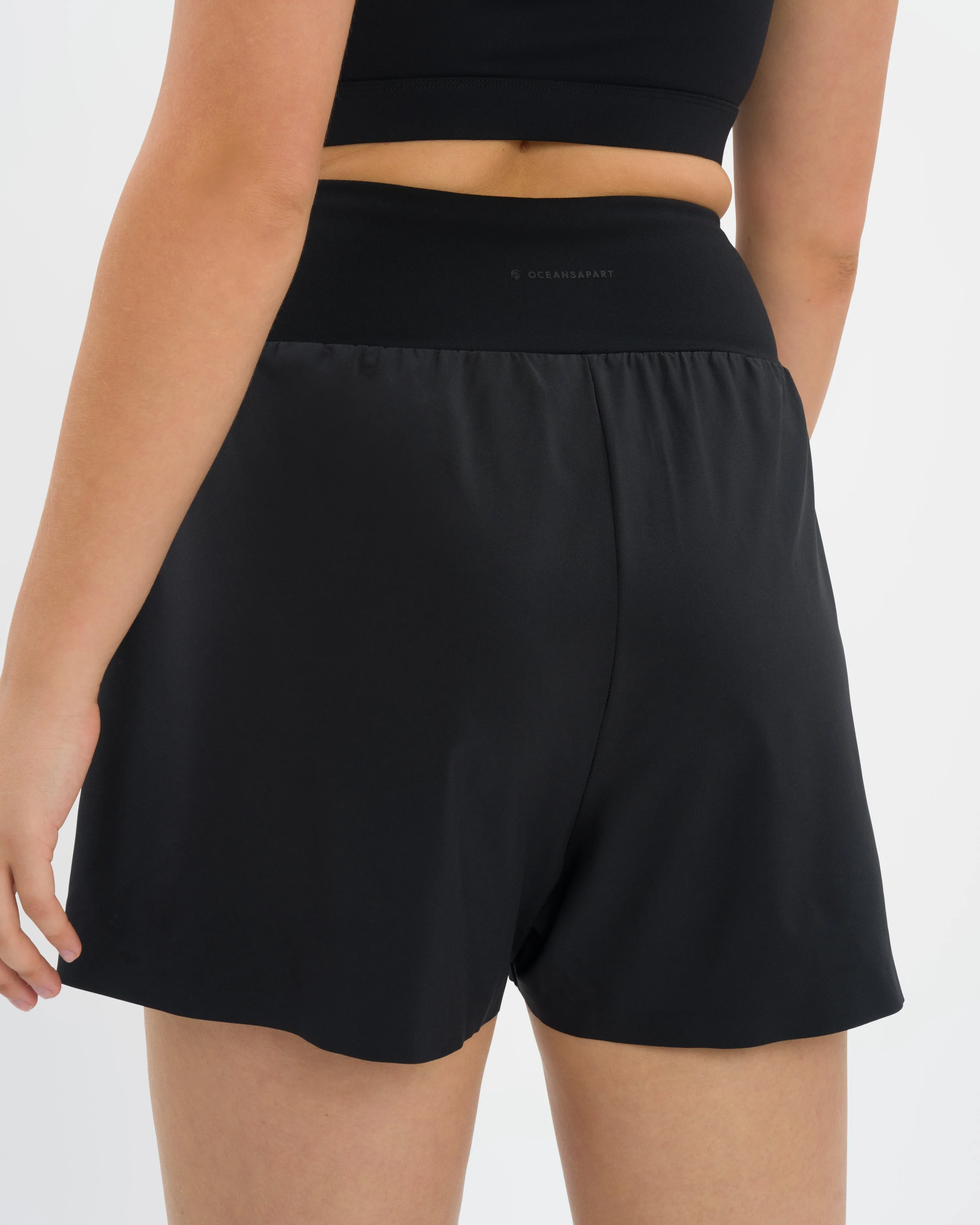 Marina Short Tank Set - Black