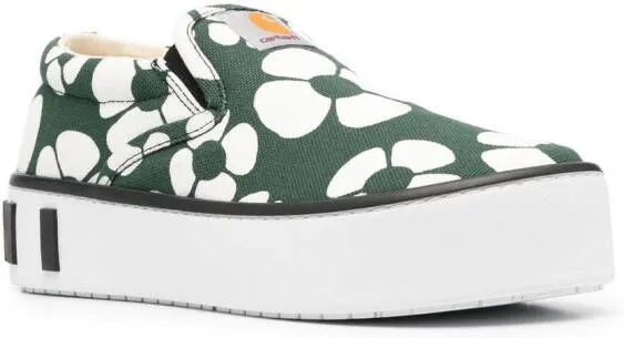 Marni Green Carhartt WIP Edition Sneakers