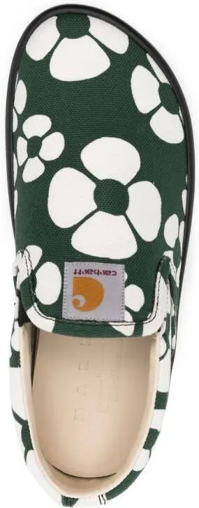 Marni Green Carhartt WIP Edition Sneakers