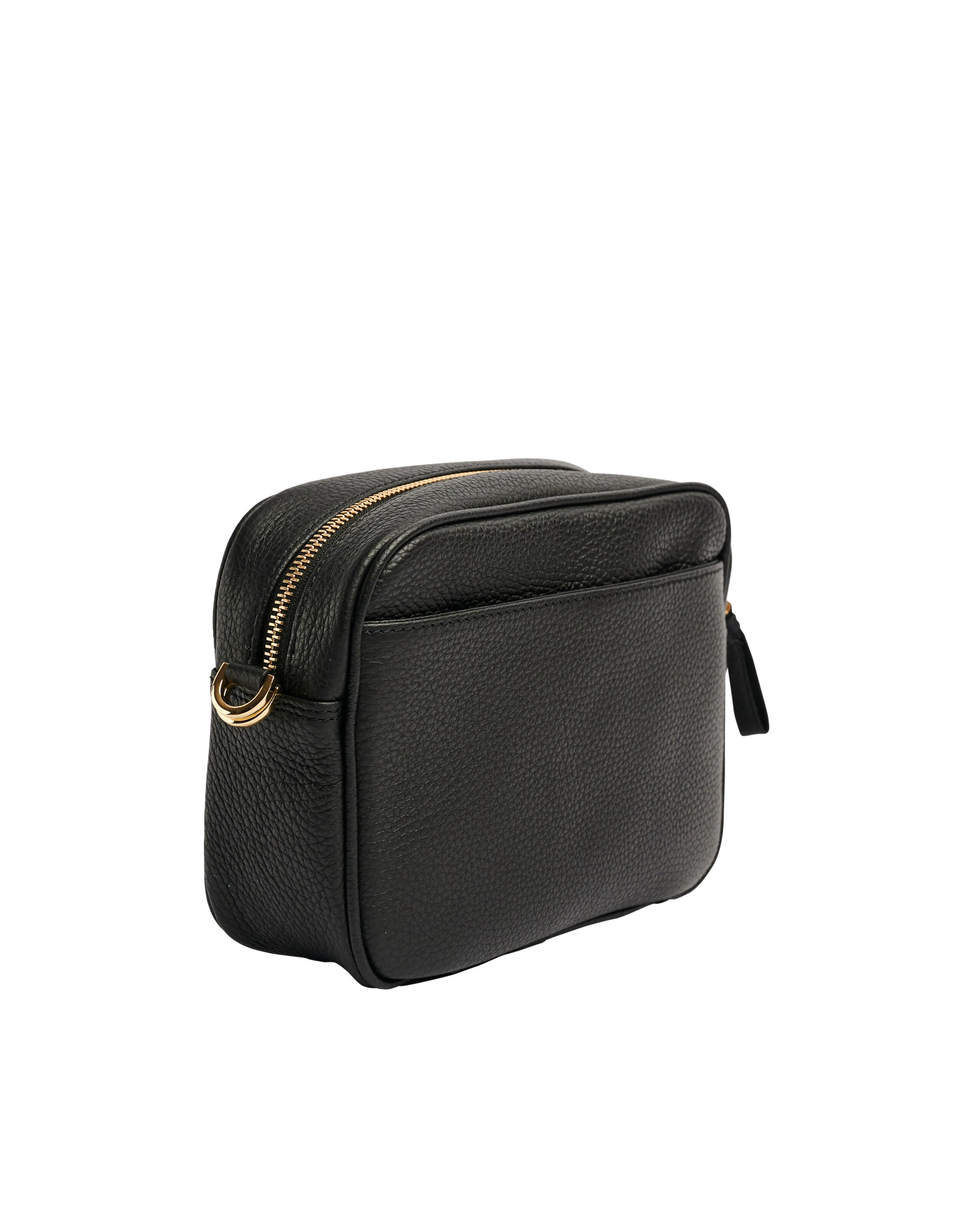 Marroquí Black Crossbody Camera Bag