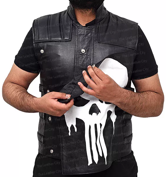 Marvel's The Punisher Frank Castle Vest worn by Jon Bernthal - TLC