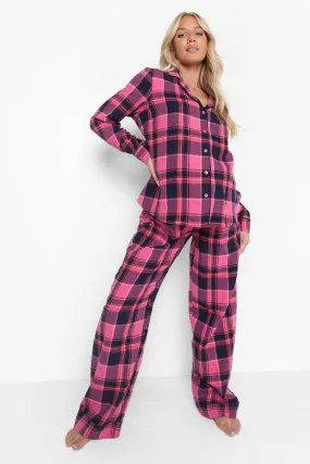 Maternity Flannel Pj Pants Set