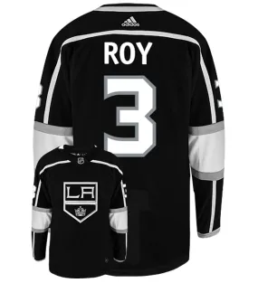 Matt Roy Los Angeles Kings Adidas Authentic Home NHL Hockey Jersey     