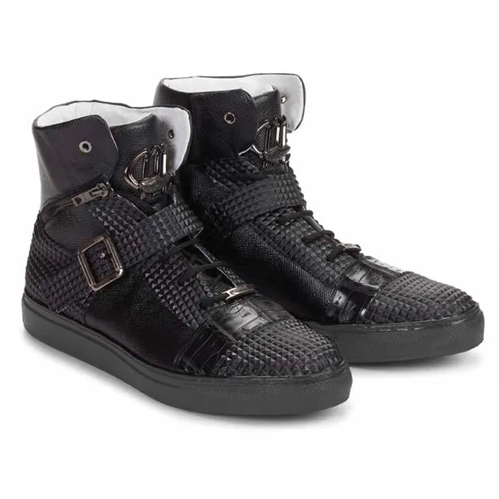 Mauri 8515 San Lorenzo High Top Sneakers Black (Special Order)