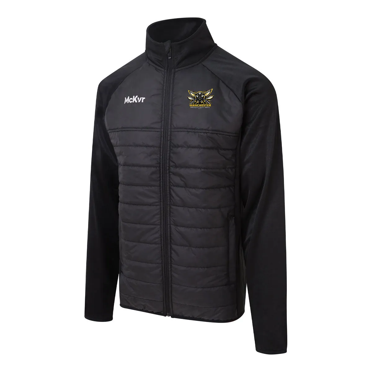 Mc Keever Manchester Mosquitoes AFL Core 22 Hybrid Jacket - Youth - Black