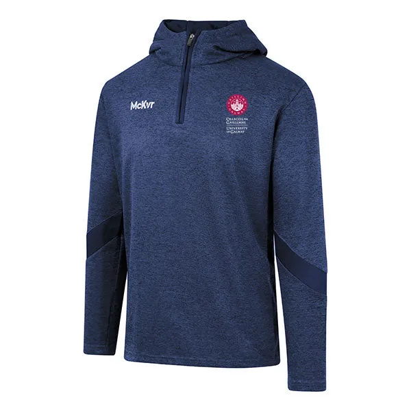 Mc Keever NUI Galway Core 22 1/4 Zip Hoodie - Adult - Navy