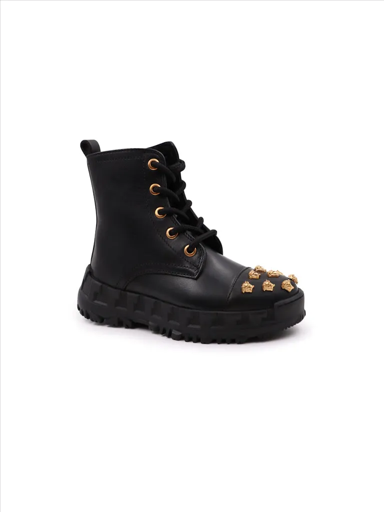 Medusa Stud Ankle Boots