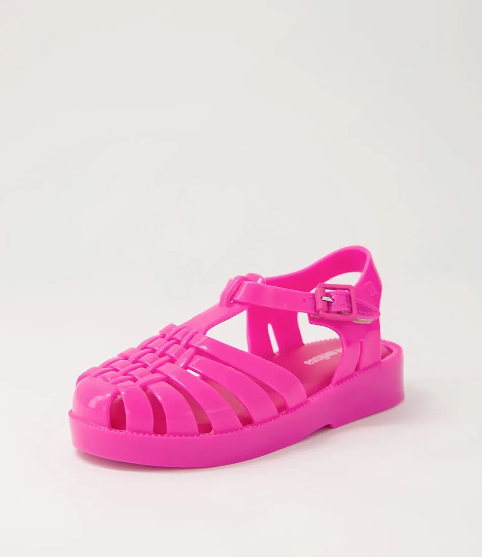 MELISSA Melissa Possession Tot Dark Pink Pvc Sandals