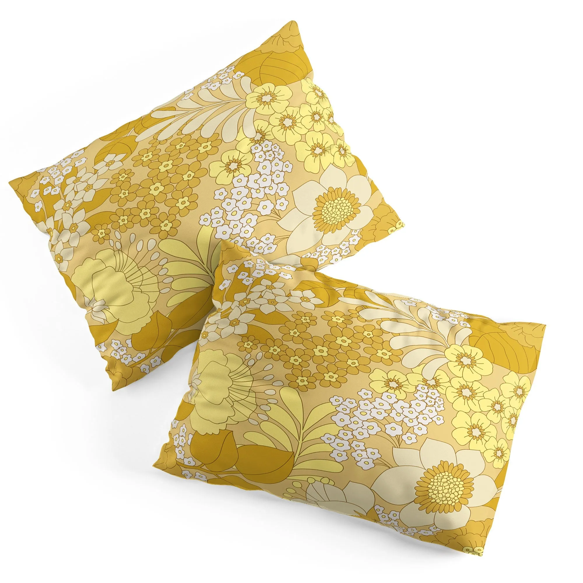Mellow Petals Pillow Shams (DS) DD