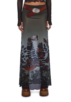 Melodic Wanderlust Maxi Skirt-