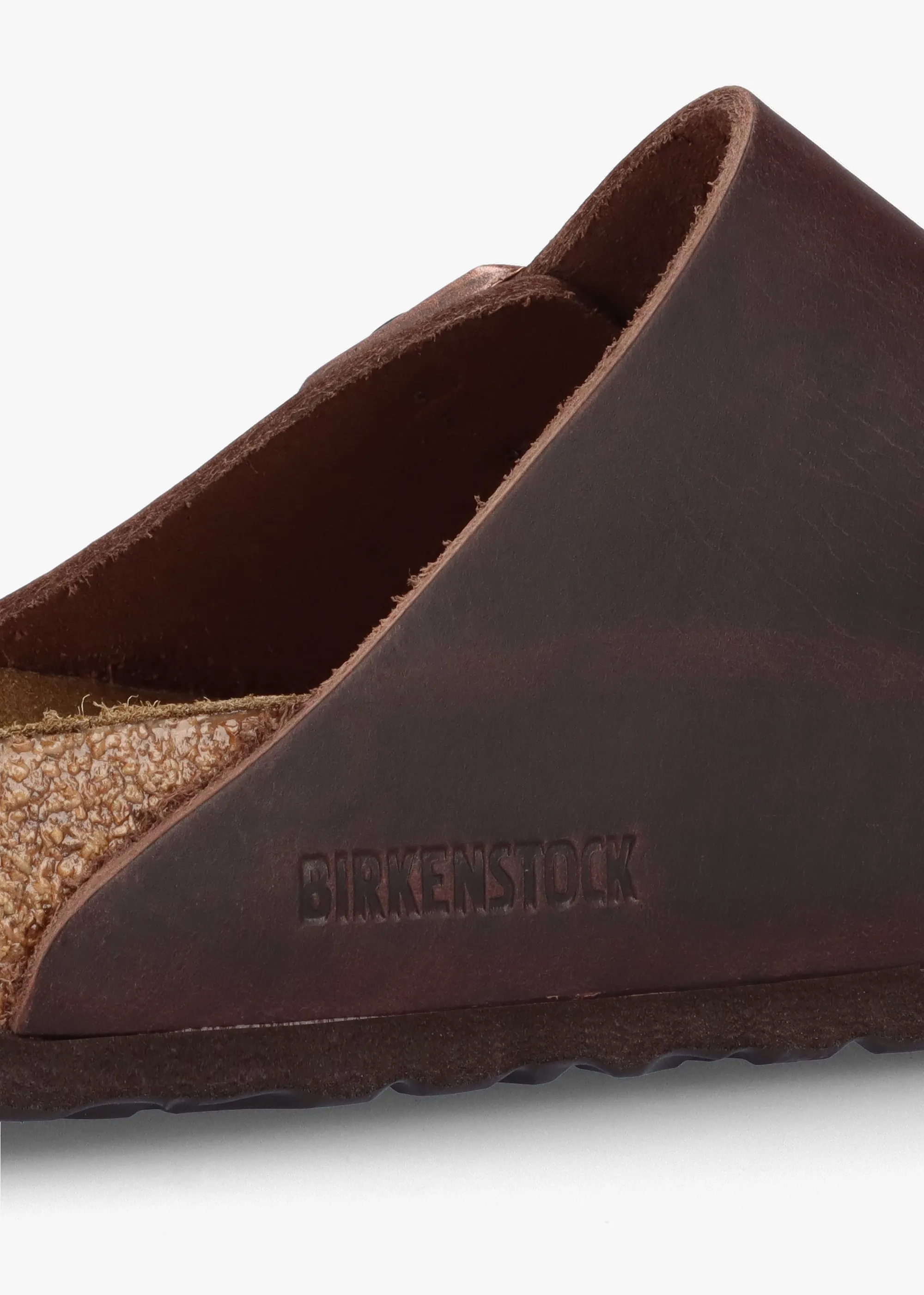 Men's Arizona Habana Natural Oiled Leather Two Bar Mules